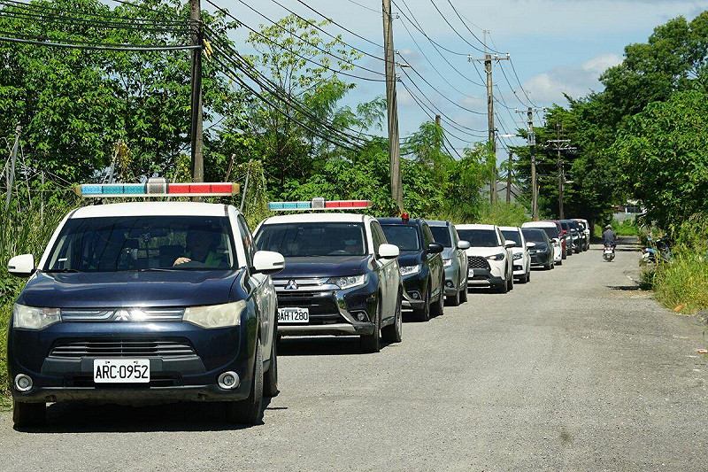 警察局導入數位科技偵查、加強科技執法,並於必經路口增設監控器,從源頭遏止土石盜採不法行為。 圖:高雄市經發局/提供