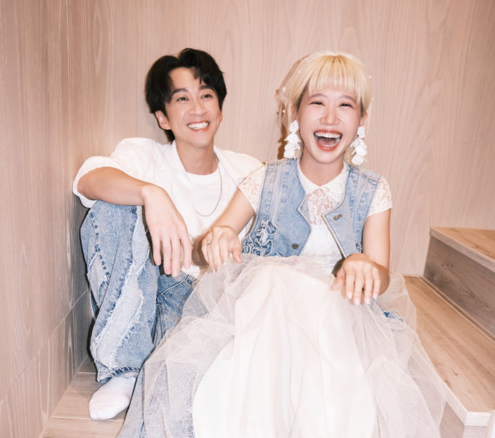 Lulu黃路梓茵昨(11)日突拋出震撼彈，決定與多年好友陳漢典結婚。   圖：翻攝自陳漢典FB