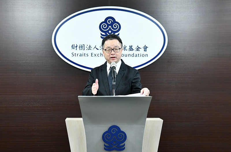 海峽交流基金會副董事長兼秘書長羅文嘉。   圖：海基會提供
