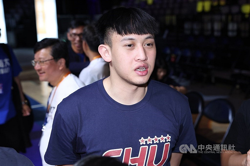 新銳後衛陳將双加盟台灣職業籃球聯盟P. LEAGUE+（PLG）桃園璞園領航猿隊。（中央社檔案照片）   