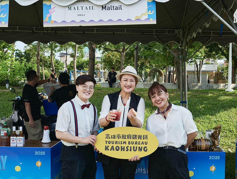 入選「2025亞洲百大酒吧」高雄在地的Maltail共同參與酒吧節。   圖：高雄市觀光局/提供