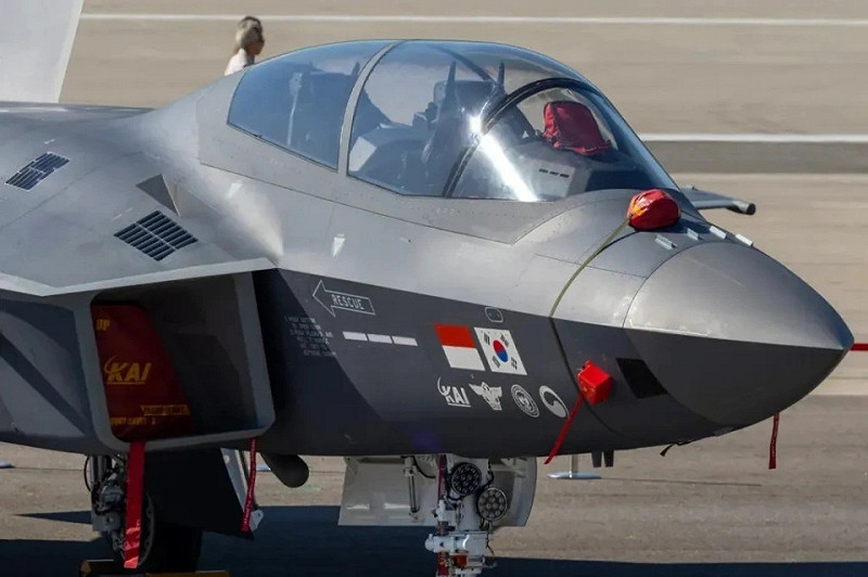  KF-21 進氣口。 圖：翻攝自 騰訊新聞@看航天
