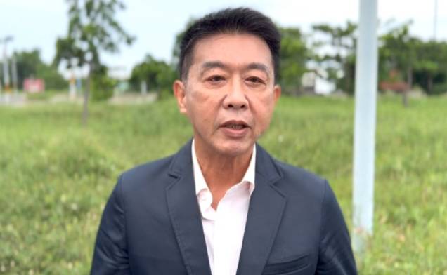 許智傑自信後續爆發力強，競選辦公室成立後將全力衝刺，希望最後能在初選勝出。   圖：孫家銘翻攝