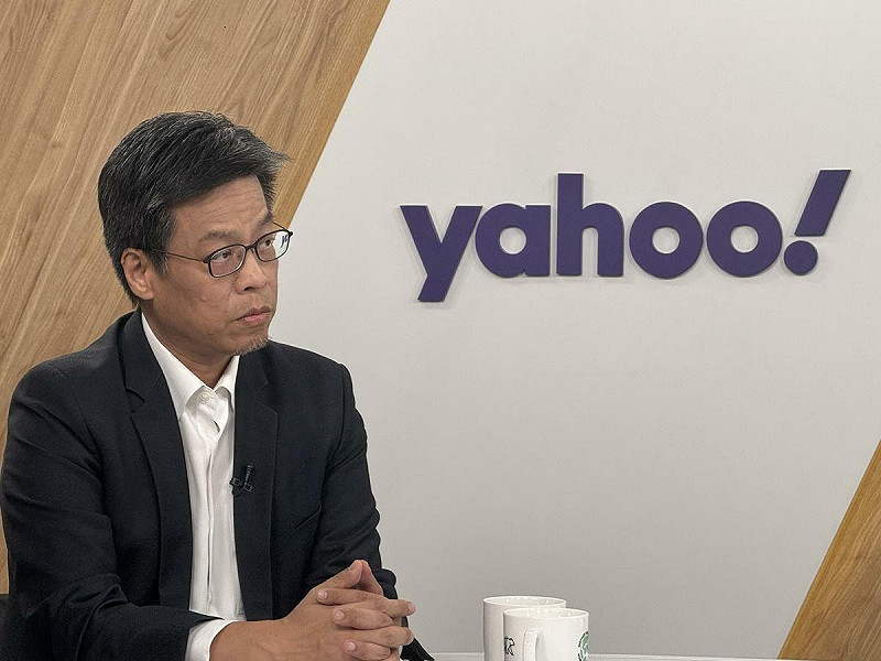 黃重諺說，美國政策一致。   圖：Yahoo TV提供