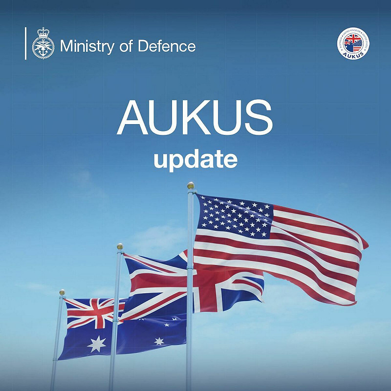 日本將成為美英澳防務夥伴關係的「有能力的參與者」   圖：翻攝自英國前國防部長Rt Hon Sir Grant Shapps的Ｘ
