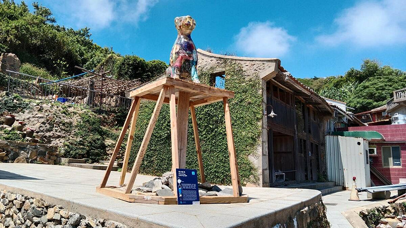 第三屆馬祖國際藝術島活動，展期從9月5日至11月16日，共73天歷屆最長， 在四鄉五島展出超過50件作品， 是台灣規模最大的跳島藝術慶典。   圖：孫家銘攝