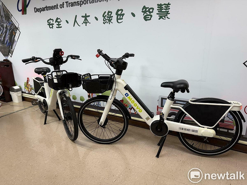 台北市交通局宣布試辦電子圍籬共享電動輔助自行車。   圖：周煊惠 / 攝