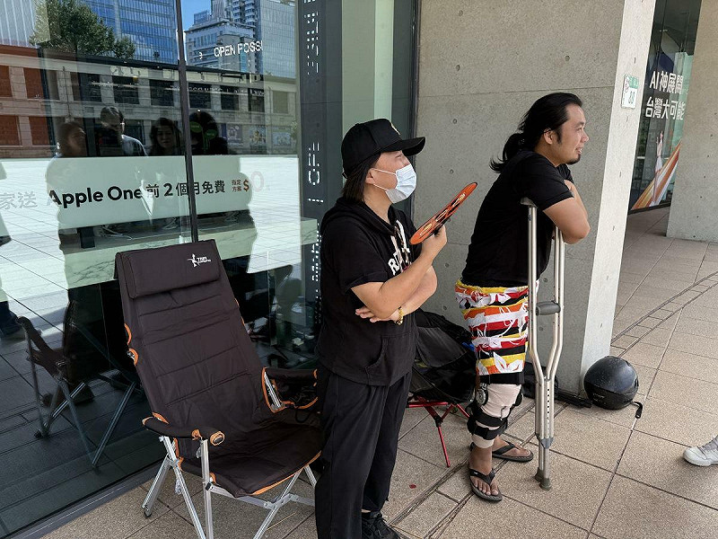 今年台灣大iPhone「頭香」位置，再度被同一位果粉拿下！   圖: 台灣大/提供