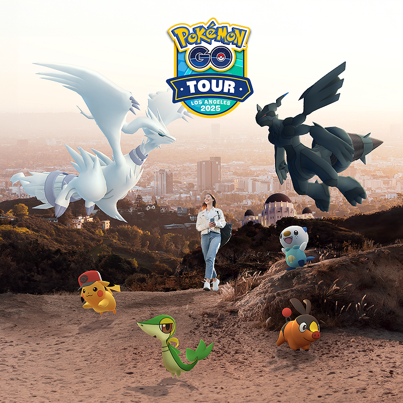 今年的「Pokémon GO Tour」活動期間出現傳說級寶可夢「闇黑酋雷姆」與「焰白酋雷姆」。   圖：取自「Pokémon GO Tour: Unova – Global」活動官網