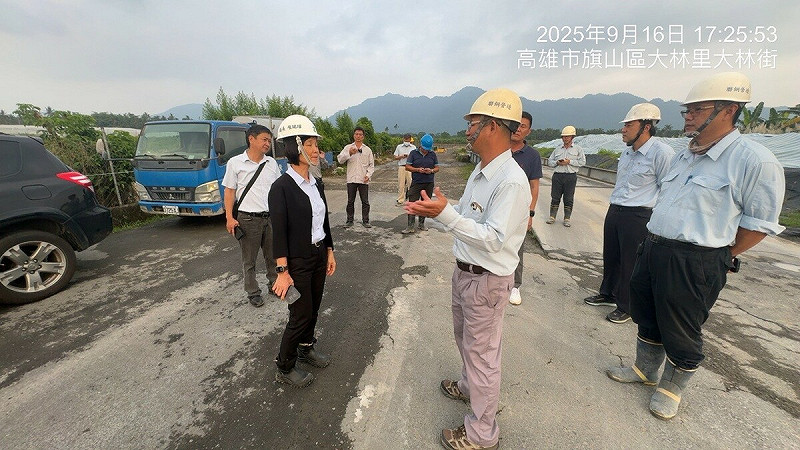 旗山大林段轉爐石案原本清理進度嚴重落後,陳其邁市府態度轉趨積極。 圖:高雄市環保局/提供