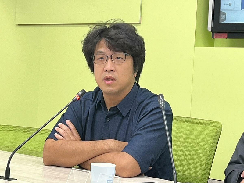 民進黨立委沈伯洋。   圖：金大鈞/攝