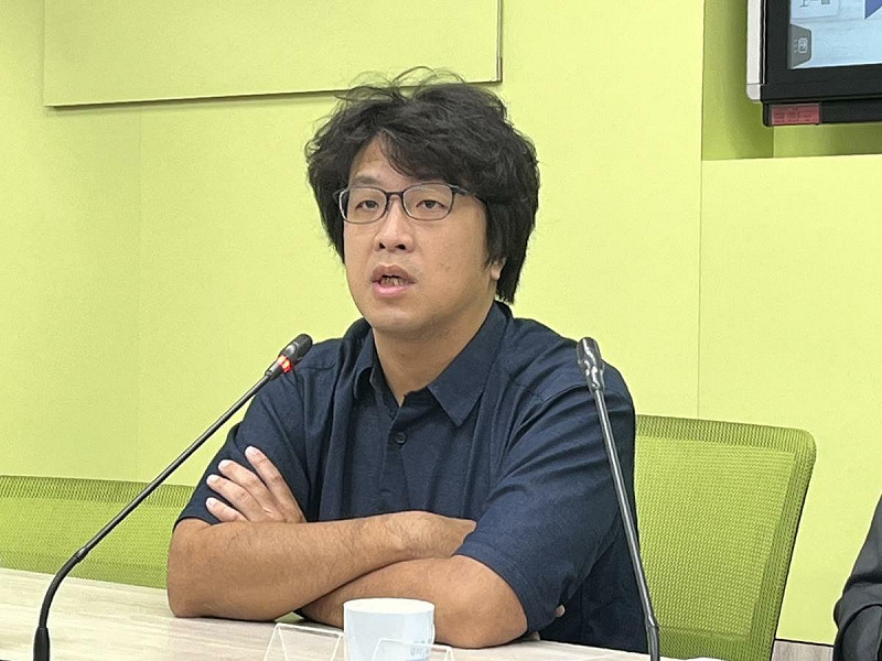 民進黨立委沈伯洋。   圖：金大鈞／攝