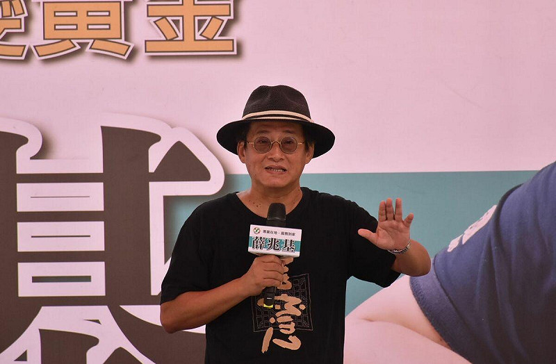 林國慶在薛兆基競選總部成立時，就曾受邀到場站台，現在更正式表態唯一力挺。   圖：孫家銘攝（資料照）