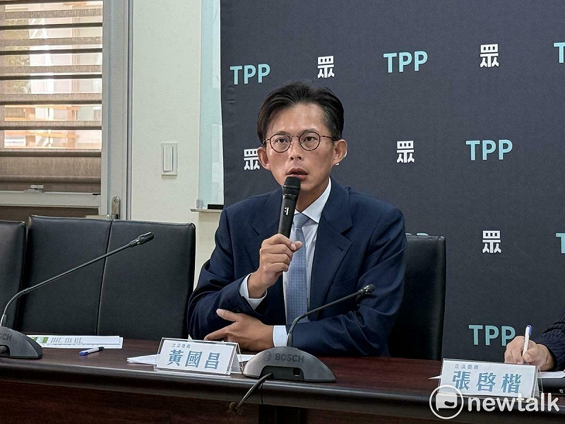 民眾黨團總召黃國昌。   圖：周煊惠 / 攝