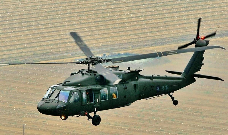 UH-60M黑鷹直升機。   圖：慶籌會提供