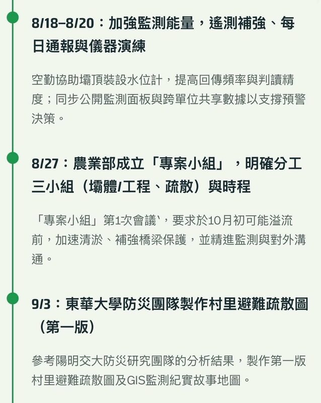    圖：翻攝自馬太鞍溪堰塞湖監測紀實官網