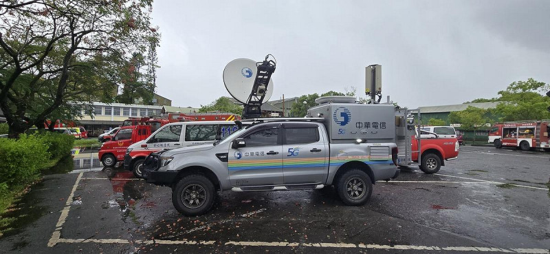 中華電信全力投入救災搶修，並於23日晚間全數修復花蓮地區4G5G行動基地台。   圖: 中華電/提供