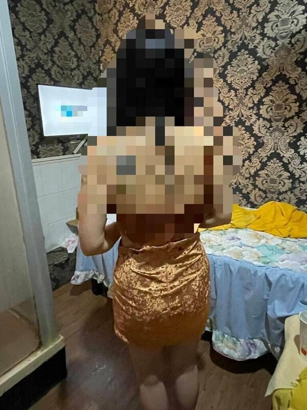 移民署嘉義縣專勤隊日前於高雄SPA會館，查獲越南籍女子從事性交易。（移民署提供）中央社記者蔡智明傳真　114年9月26日   
