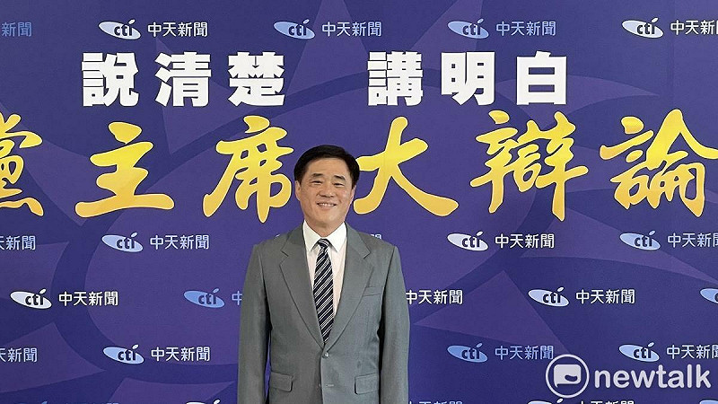 國民黨主席參選人郝龍斌。   圖：高逸帆／攝