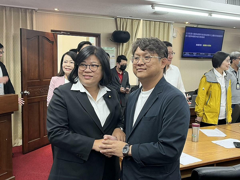 立法院新會期內政委員會召委由國民黨立委黃建賓、民進黨立委王美惠擔任。   圖：金大鈞/攝