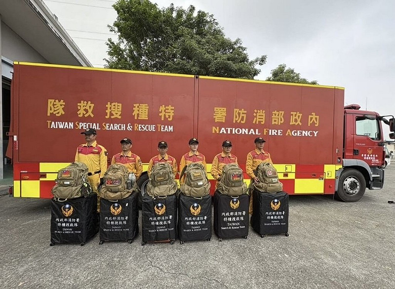 內政部消防署1日表示，菲律賓強震釀多人死傷，已啟動國際人道救援應變機制，待收到菲國求援即可出發。（消防署提供）中央社記者黃麗芸傳真  114年10月1日   