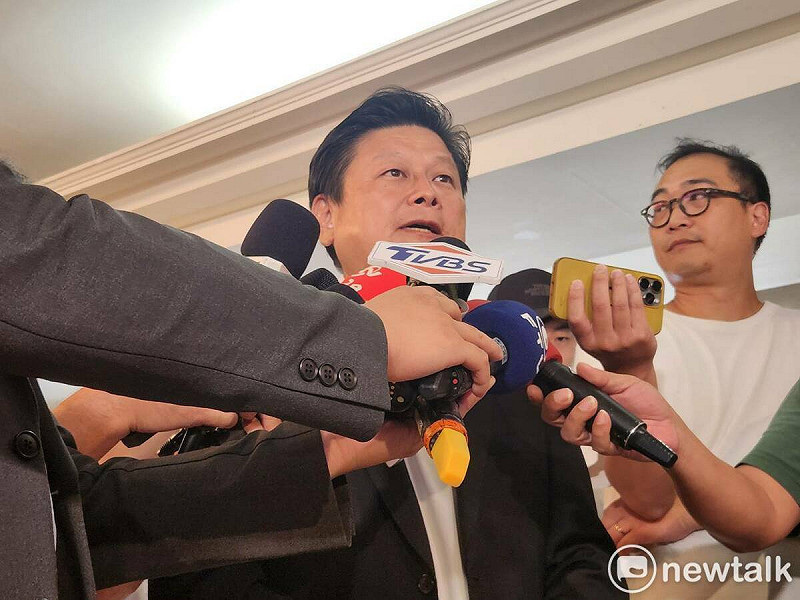 花蓮立委傅崐萁認為，中央要對花蓮馬太鞍溪堰塞湖的潰壩負起責任。   圖：黃建豪/攝