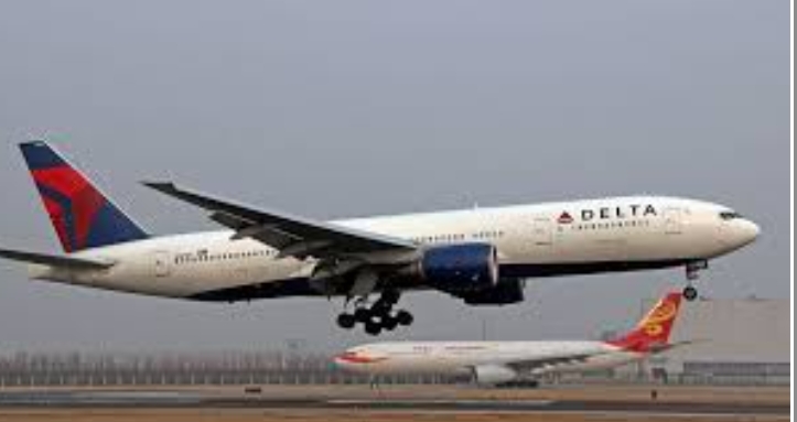 美國達美航空客機(示意圖)  。   圖 : 翻射自空姐世界