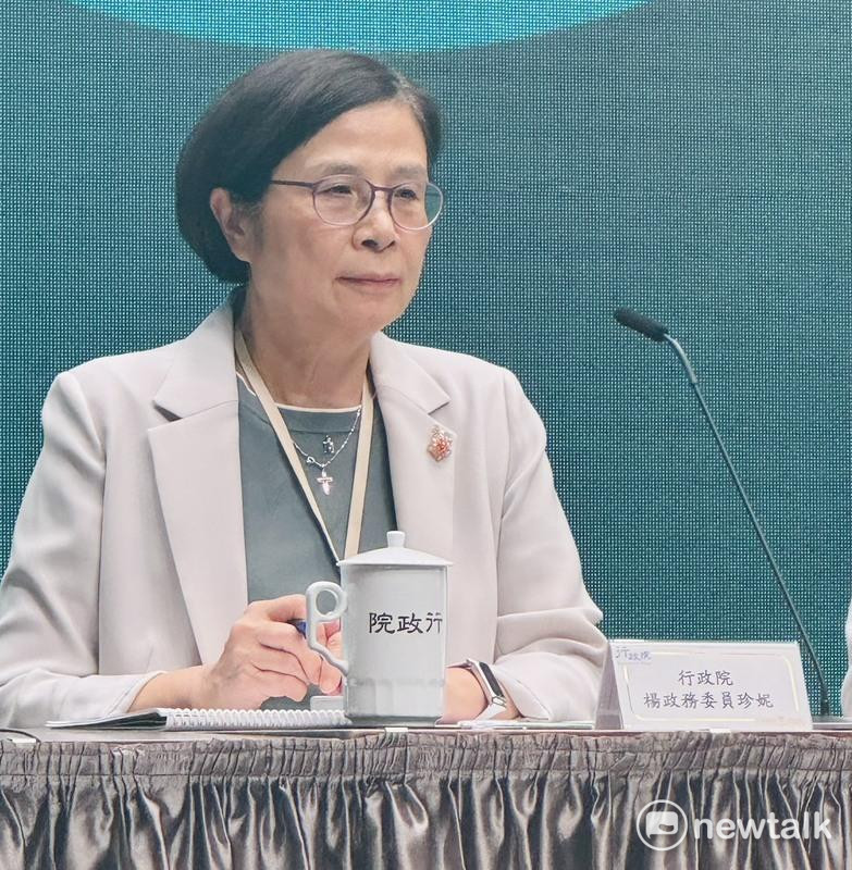 行政院經貿談判辦公室總談判代表楊珍妮。   圖：謝莉慧/攝