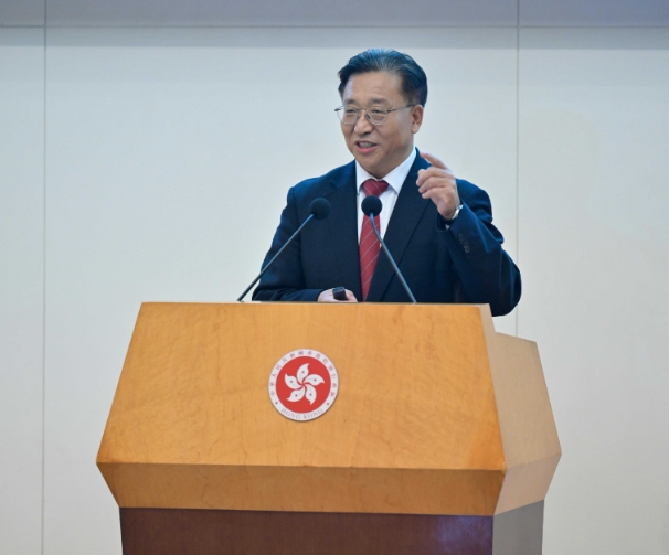  中國外交部駐香港特別行政區特派員崔建春。 圖 : 翻攝自中國外交部 
