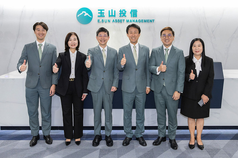 玉山金控今（3）日舉行玉山投信揭牌儀式。   圖: 玉山金控/提供