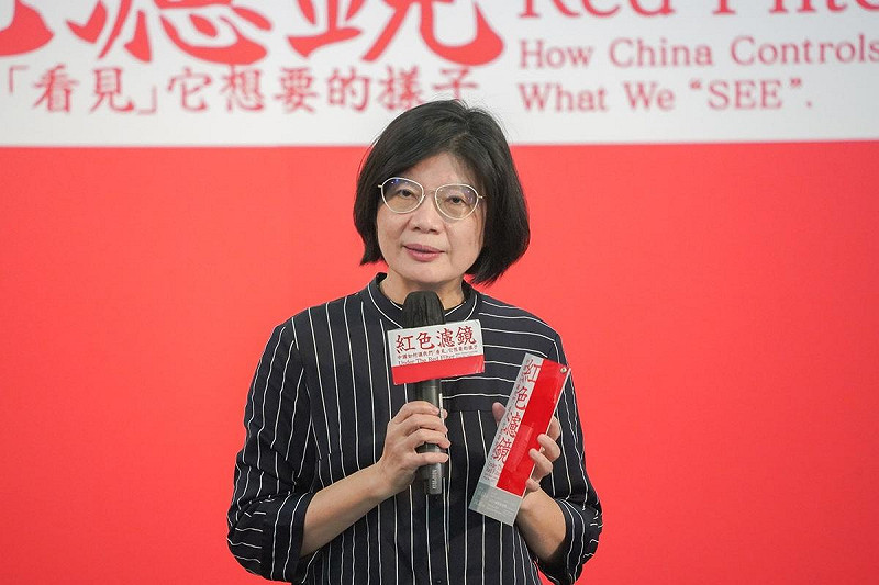  中央廣播電臺董事長賴秀如。 圖：策展單位提供 