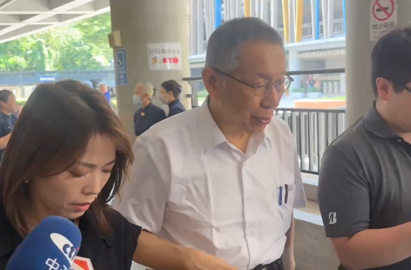 民眾黨前主席柯文哲。   圖：周煊惠 / 翻攝