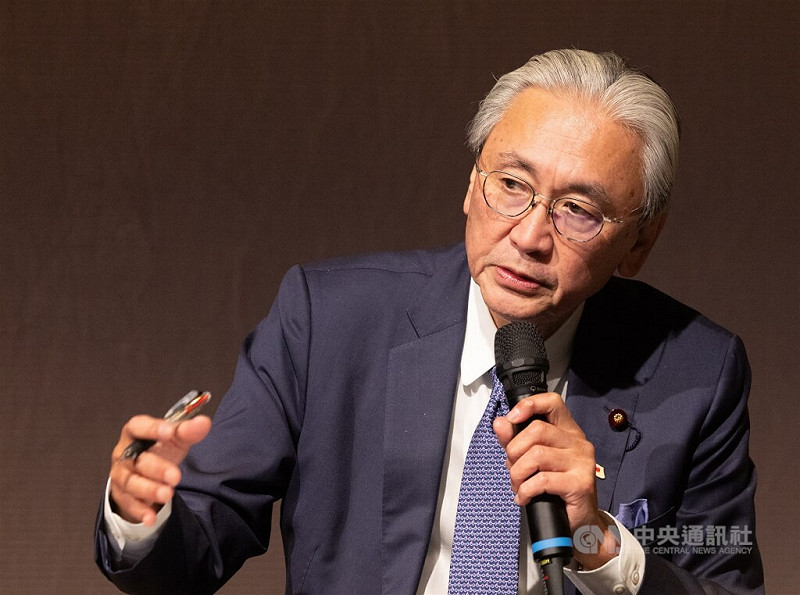 日本「日華議員懇談會」會長、眾議員古屋圭司。   圖:中央社提供(檔案照片）