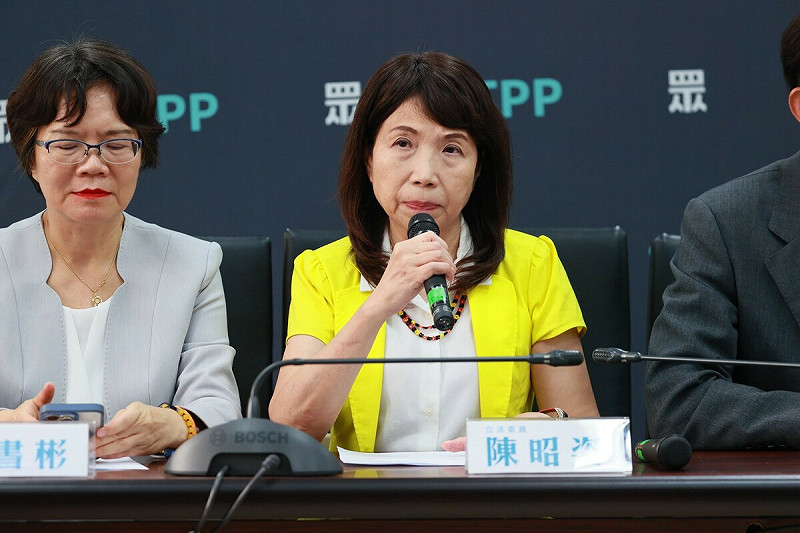 民眾黨團幹事長陳昭姿   圖：民眾黨團提供