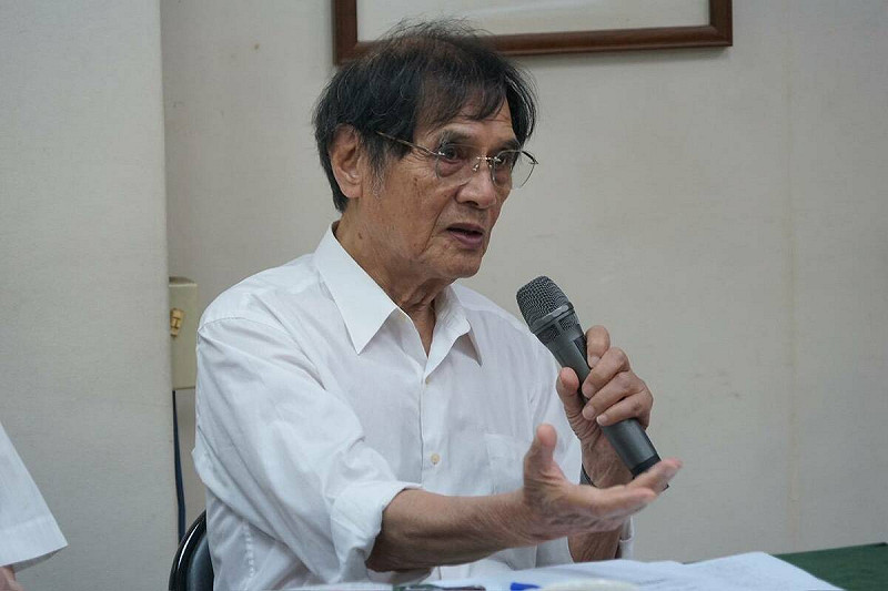 參與今天決議會議的台獨聯盟主席陳南天。   圖：台灣基進黨提供