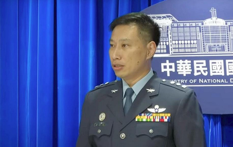 國防部情次室情研中心副主任潘俊光上校。   圖：金大鈞／攝