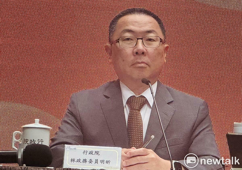 過去也傳出被跟監的林明昕政務委員。   圖:謝莉慧/攝