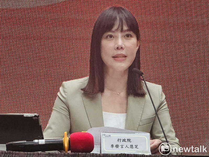 行政院發言人李慧芝今（9日）表示，「此次輝達想要設置海外企業總部，相關部會包括經濟部、財政部、內政部等，都有持續積極協助」。   圖：謝莉慧/攝