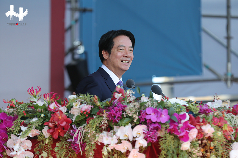 賴清德以「民主台灣」打破中國扭曲2758決議、二戰文件   圖：內政部發言人室提供
