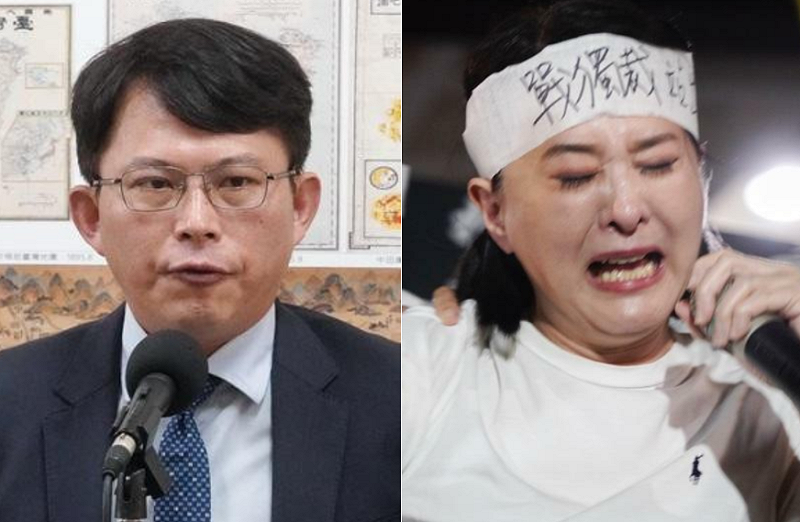 民眾黨主席黃國昌與國民黨立委王鴻薇涉及「狗仔團隊」偷拍政敵以及黨狗媒聯手烏龍爆料抹黑案。   圖：張良一/攝（資料照）