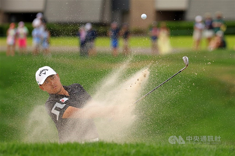 俞俊安在PGA灣流菁英賽第2回合表現穩定。（中央社檔案照片）   