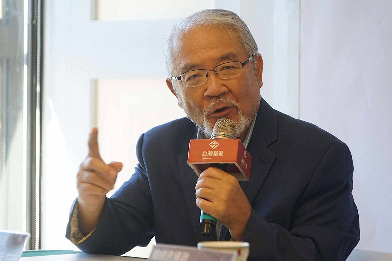 台灣國家聯盟總召郭重國。 圖:台灣基進提供