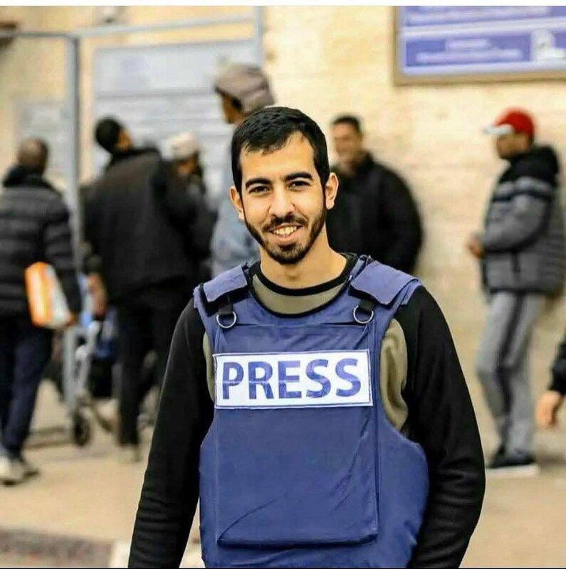 該事件中另有一名巴勒斯坦記者薩利赫.賈弗拉維(Saleh Al-Jaafrawi)被殺。圖:翻攝自 X《sarah》 該事件中另有一名巴勒斯坦記者薩利赫.賈弗拉維(Saleh Al-Jaafrawi)被殺。圖:翻攝自 X《sarah》