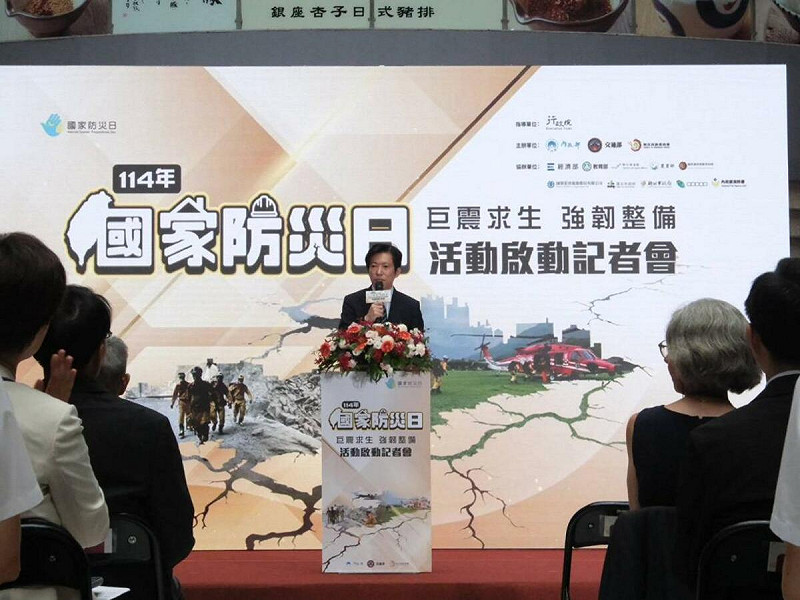 行政院張惇涵秘書長致詞。 圖/原民會提供