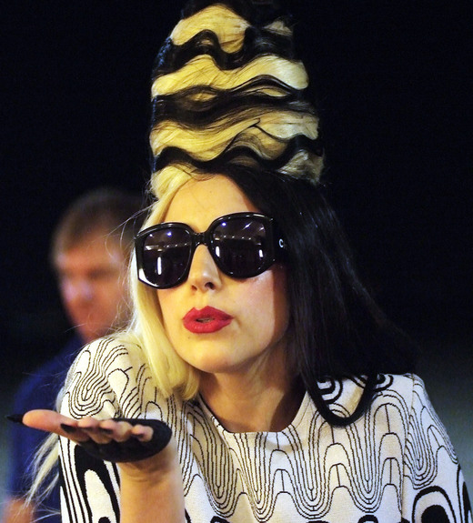 女神卡卡聲明不反對歌迷自行下載她的音樂。圖片來源：中央社資料照片。   