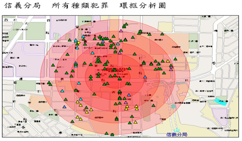 台北市政府配合市長柯文哲「市民安心地圖」政策，首創開放犯罪案件地點資料，自13日起，開放住宅竊盜、汽車竊盜及自行車竊盜案3項資料。圖：北市資訊局提供   