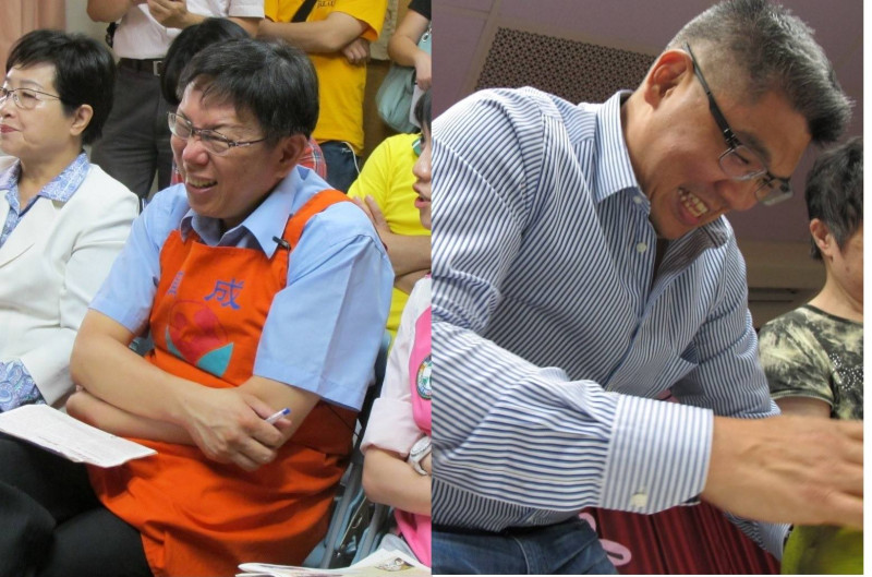 台灣指標民調公司（TISR）今（14）日公布台北市長選舉民調數字。圖：新頭殼後製合成   