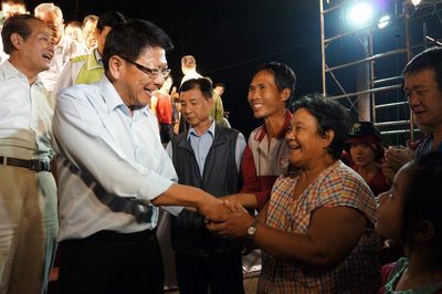 民進黨屏東縣長候選人潘孟安29日晚間自行宣布當選。圖：中央社資料照片   