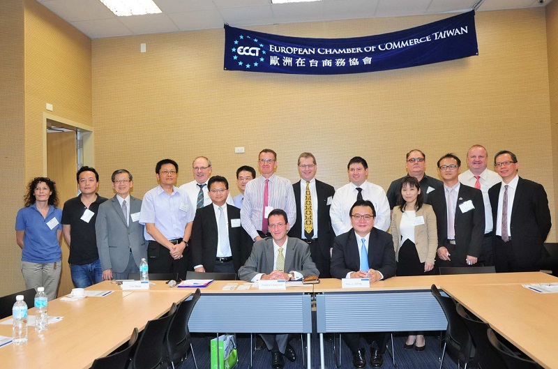 歐洲在台商務協會(ECCT) 看好南部發展，14日在高雄成立南台灣委員會。圖：高雄市政府   