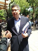 國民黨台北市長黨內初選結果出爐，中央委員連勝文以民調27.8分、黨員投票20.38分的成績，經計算過後擊敗立委丁守中、立委蔡正元、台北市議員鍾小平等人出線，成為國民黨台北市長參選人。 圖:新頭殼資料照片。   